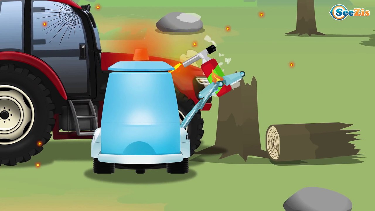 Le CAMION BENNE curieux et les camions dessin animé - 20 MIN Compil | Dessins animés pour bébés