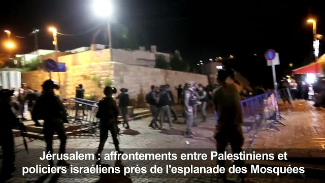 Nouveaux heurts entre palestiniens et policiers israéliens