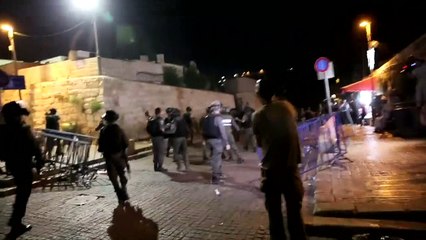 Nouveaux heurts entre palestiniens et policiers israéliens