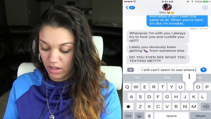 LYRIC PRANK TURNS INTO A BREAK UP PRANK ON BOYFRIEND!!! (CHERISH UNAPPRECIATED)