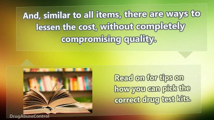Learn to Choose the Right Drug Test Kits