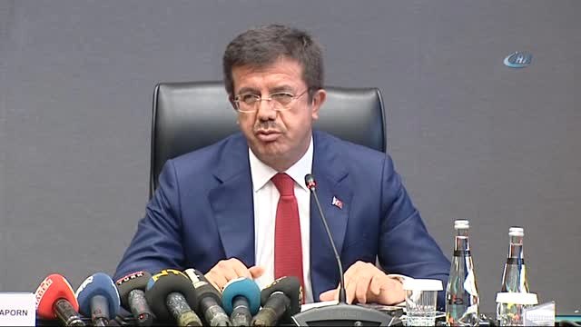 Ekonomi Bakanı Nihat Zeybekci, Tayland Ticaret Bakanı Apiradi Tantraporn'la Ortak Basın Toplantısı...
