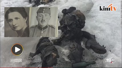Missing Swiss couple found frozen in Alps after 75 years