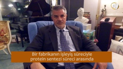 Dr. Fazale Rana: "Protein sentezi süreci bir fabrikanın işleyişi gibi."