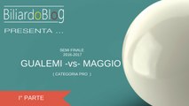 SemiFinale Campionato Italiano Biliardo Cat. Pro 2017: Gualemi -vs- Maggio ( III° Parte )