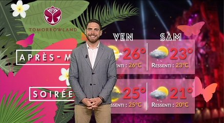 Temps variable pour le festival Tommorowland