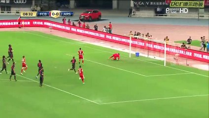 Lewandowski penalty Goal HD - Bayern Munchen 1-0 Arsenal - 19.07.2017 (Full Replay)