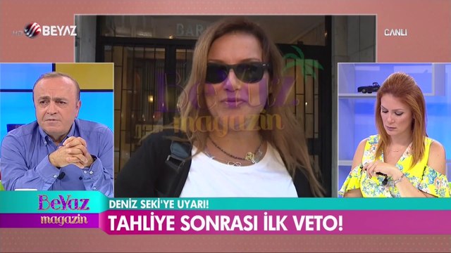 Deniz Seki'ye uyarı! Tahliye sonrası ilk veto!