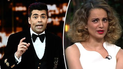 Karan Johar Regrets Joking About Kangana Ranaut & Nepotism At IIFA