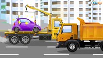 ¡NEW! Dibujos animados de COCHES. VEHíCULOS DE SERVICIO. Helper cars