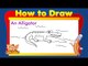 Learn to Draw Animals - Alligator