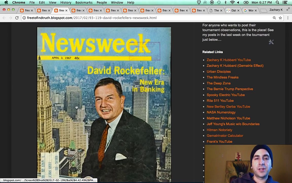 Why David Rockefeller died March 20 2017 +September 11 the New World Order Henry Kissinger