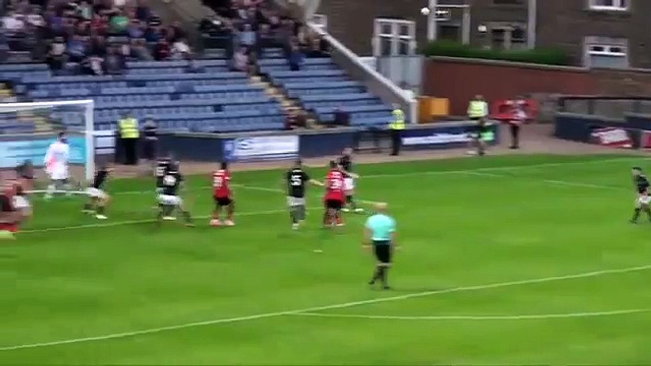Raith Rovers 1:2 Dundee FC	(Scottish League Cup. 18 July 2017)
