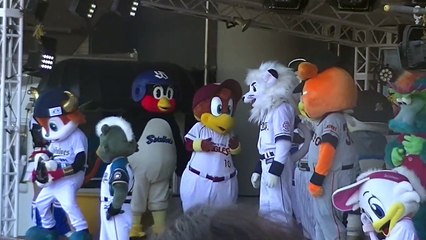 スゴイ組み合わせwwつば九郎・ドアラ・DB.スターマンがチームを組んでジェスチャーゲームw