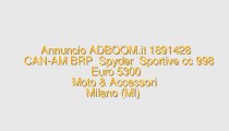 CAN-AM BRP  Spyder  Sportive cc 998