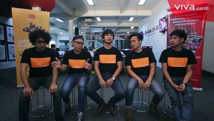 Jelang Tur Empat Kota, D'MASIV Kunjungi VIVA.co.id