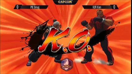 USF4 TFC 2014 - Smug (Dudley) vs Xian (Gen)