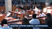Senators support Martial Law extension