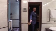 Stephen Colbert Visits Moscow's Infamous Presidential Suite During 