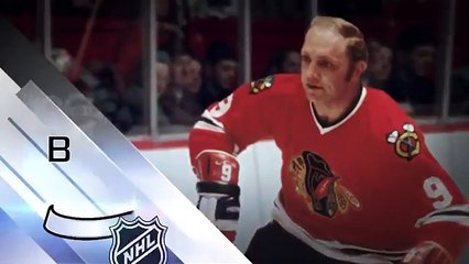 Bobby Hull used slap shot to win three scoring titles