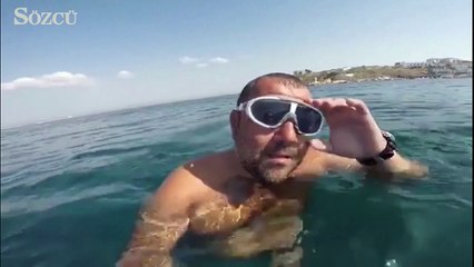 Ata'dan denizde mini konser