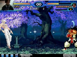 GAMEPLAY DE THE KING OF FIGHTERS WING (M.U.G.U.E.N)
