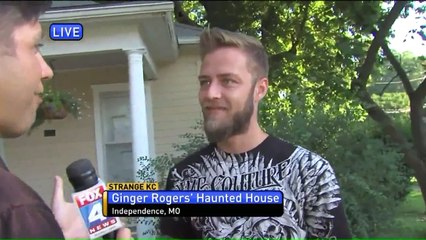 Video herunterladen: Video Captures Something Strange Lurking at Ginger Rogers` Childhood Home