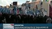 Argentina: marchan en apoyo a los trabajadores despedidos por PepsiCO