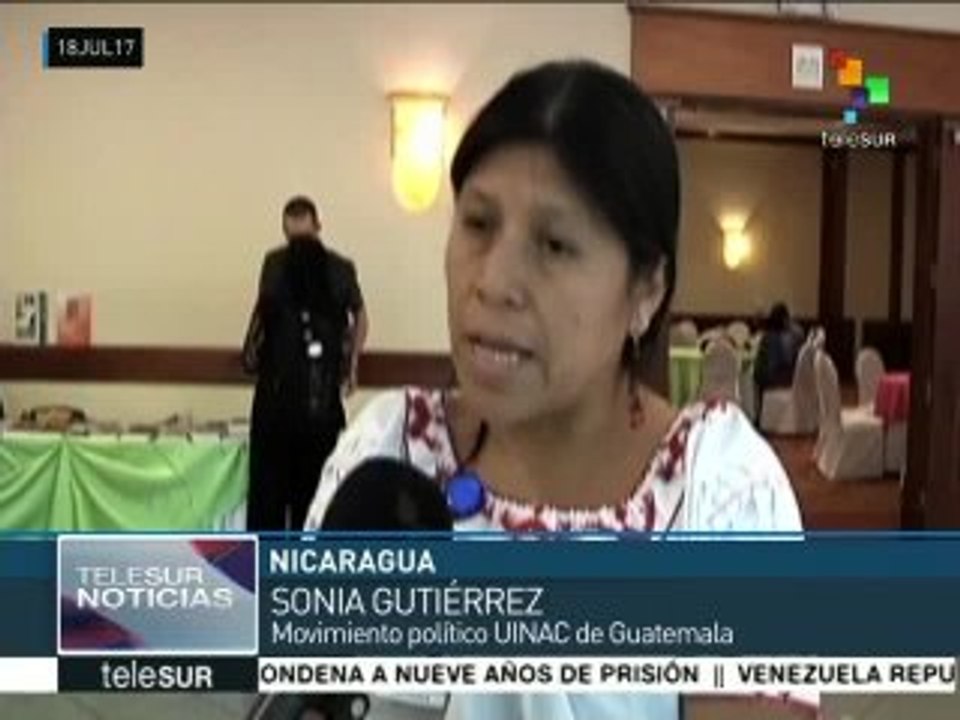 Foro de Sao Paulo llama a la unidad ante ofensiva de la derecha