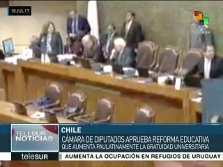 Chile: Diputados aprueban proyecto de reforma a la educación superior