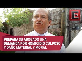 Familiares de víctimas de socavón rechazan indemnización de la SCT