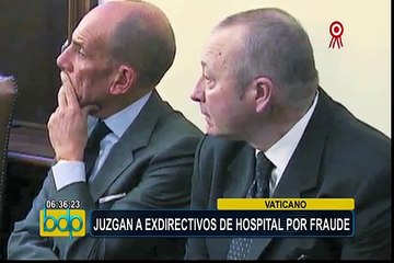 Vaticano: comienza juicio contra exresponsables de hospital infantil