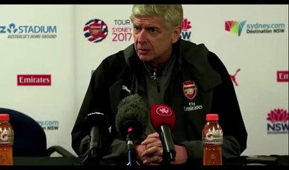 "Lacazette is mostly going to play as CF" Arsenal 3-1 Sydney Wanderers Wenger post-match interview