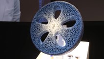 This 3D-printed airless concept tire will never go flat