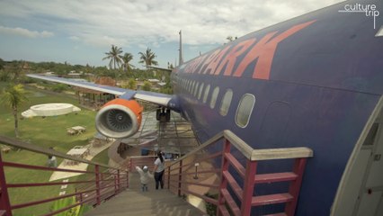 Eating in a Restaurant in the Sky