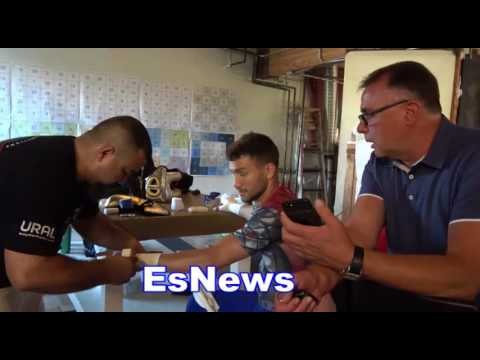 Vasyl Lomachenko On How Marco Contreras Wraps Hands EsNews Boxing