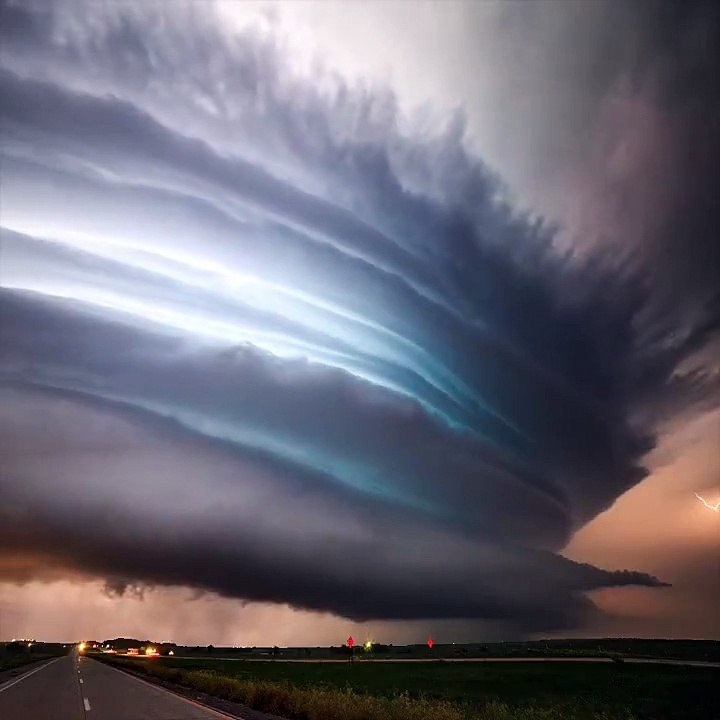 Le plus bel orage jamais filmé. Incroyable