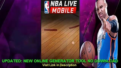 NBA Live Mobile Hack tool Get Cash and Coins Android iOS[HOT RELEASE]1