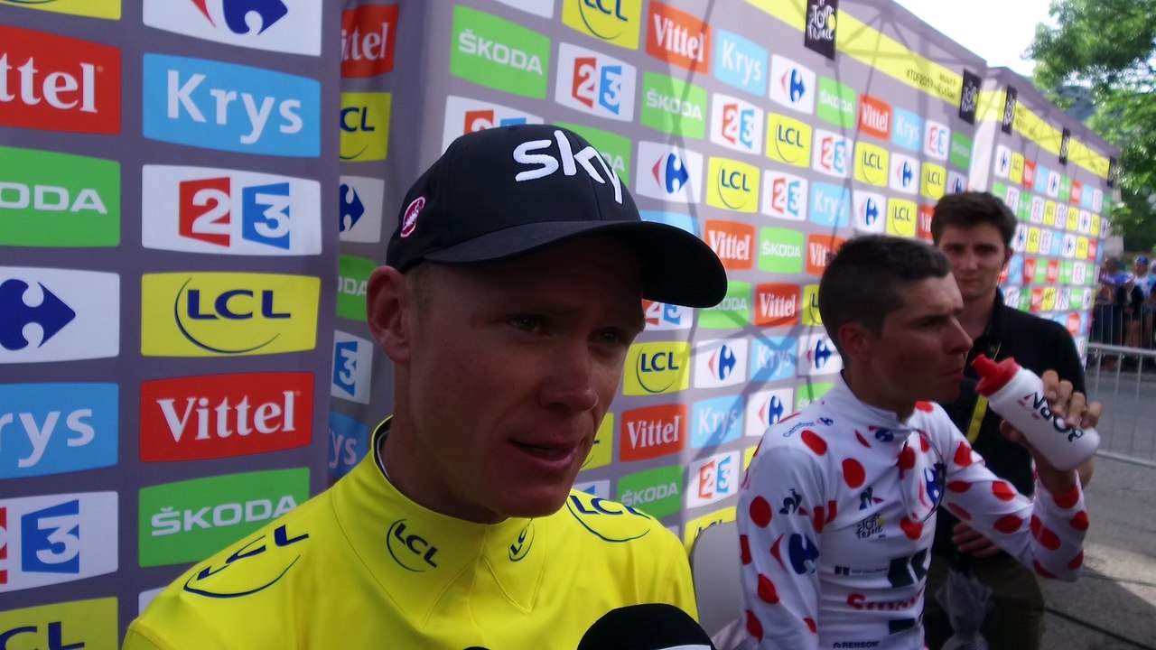 Chris Froome : « C’est plutôt bon signe »