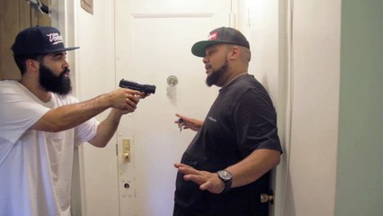 When you rob a talkative person.