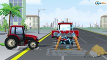 JCB Bulldozer & JCB Excavator Digging in the City | NEW Kids Cartoon with Cars & Trucks