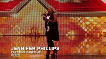Jennifer Phillips risks Mary Mary's Shackles _ Auditions Week 1 _ The X Factor UK 2015
