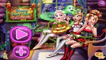 Disney Spooky Cabin Halloween - Princesses Frozen Siters Elsa And Anna And Rapunzel Hallow