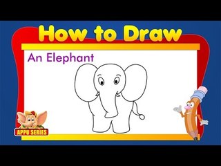Learn to draw Animals - Elephant