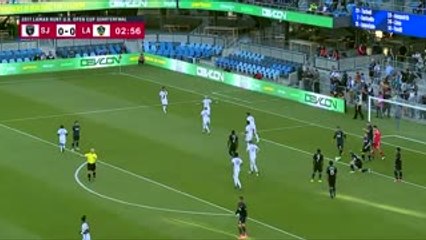 GOAL: Jelle Van Damme opens the scoring for LA
