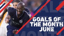 The Top 10 Goals of the Month for June 2017 | Goals of the Month