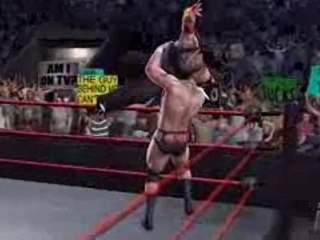 Smackdown vs Raw 2008 Jeff Hardy match