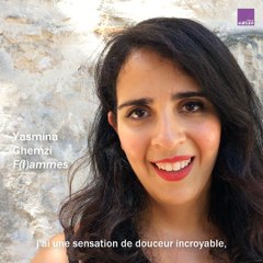 Yasmina Ghemzi interprète un extrait du spectacle "F(l)ammes"