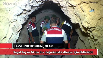 Kayseri’de korkunç olay!