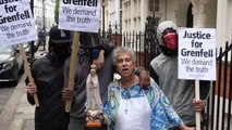 Londra'da 24 Katlı Binadaki Yangın - Protesto Gösterisi